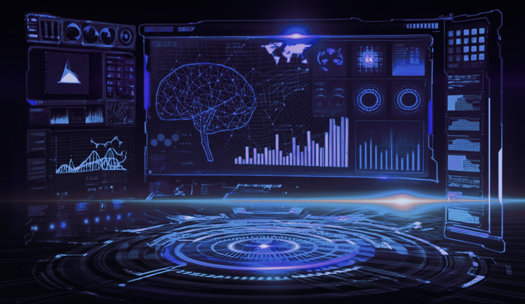 Interfaz de la plataforma de IA